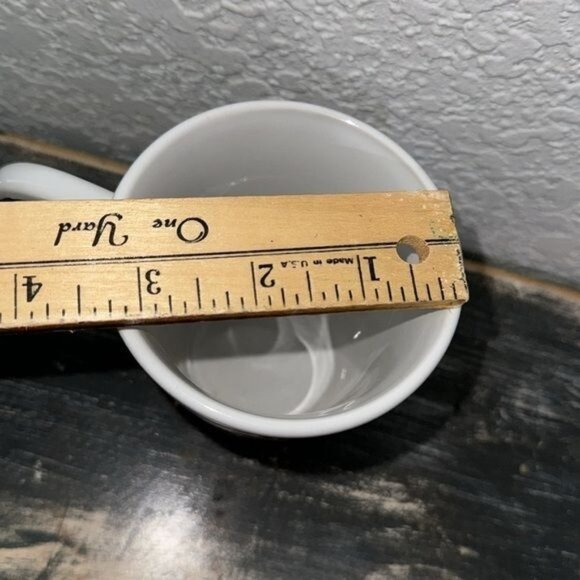 Vintage Merry Christmas Holly Berry Ceramic Coffee Mugs Set Of 2 Holiday Decor - Picture 6 of 6